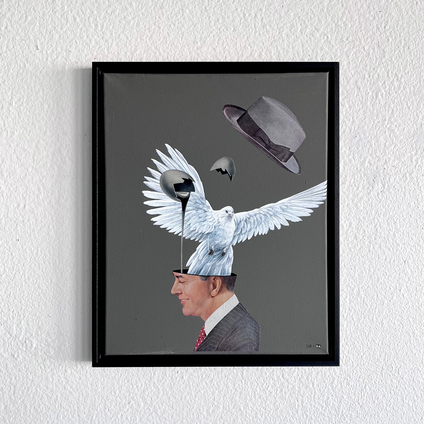 LA MUTATION - collaboration avec l'artiste DaCollages