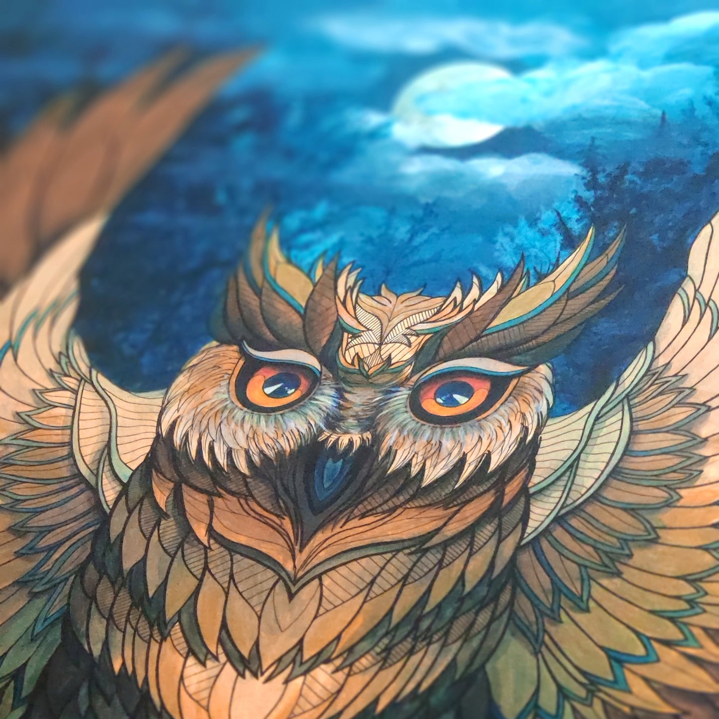LE HIBOU DES FORÊTS