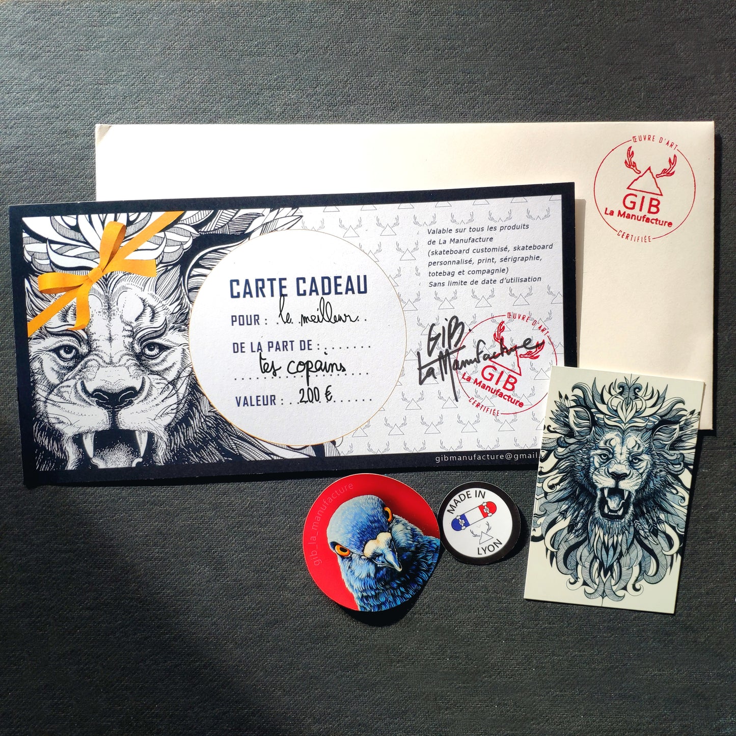 Carte cadeau