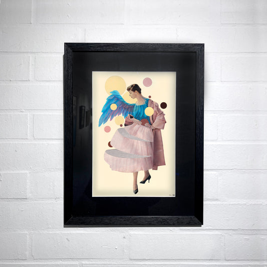 LE LAC DES CYGNES - collaboration avec l'artiste DaCollages